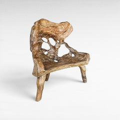 TEAK WOOD BENCH - Chora Mykonos