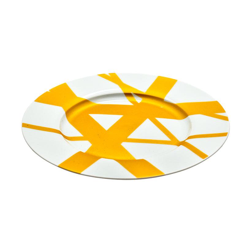 AURUM SOLIS PLATES SET OF 24 PIECES - Chora Mykonos