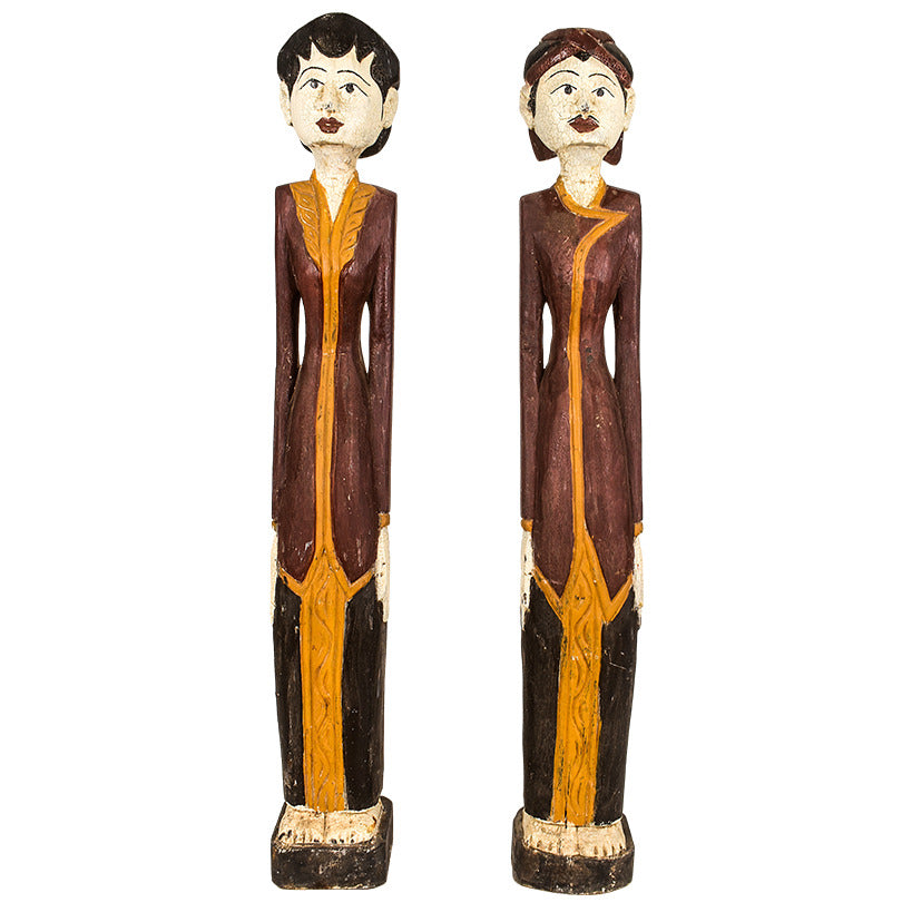 Elegant Pair of Statues – Transform Your Space with Art