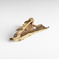 DECOR TRAY WOOD NATURAL 75x35x20cm - Chora Mykonos