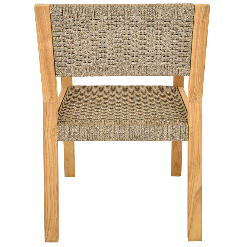 DINING ARMACHAIR WITH NATURAL TEAKWOOD