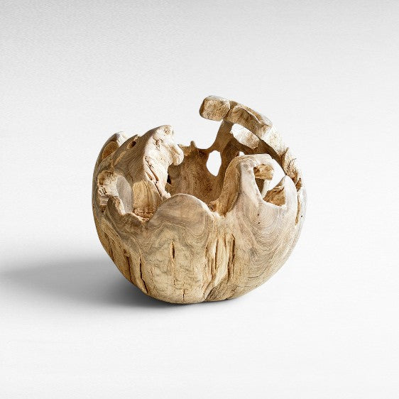 TEAK BALL ROOT BLEACH 50x50