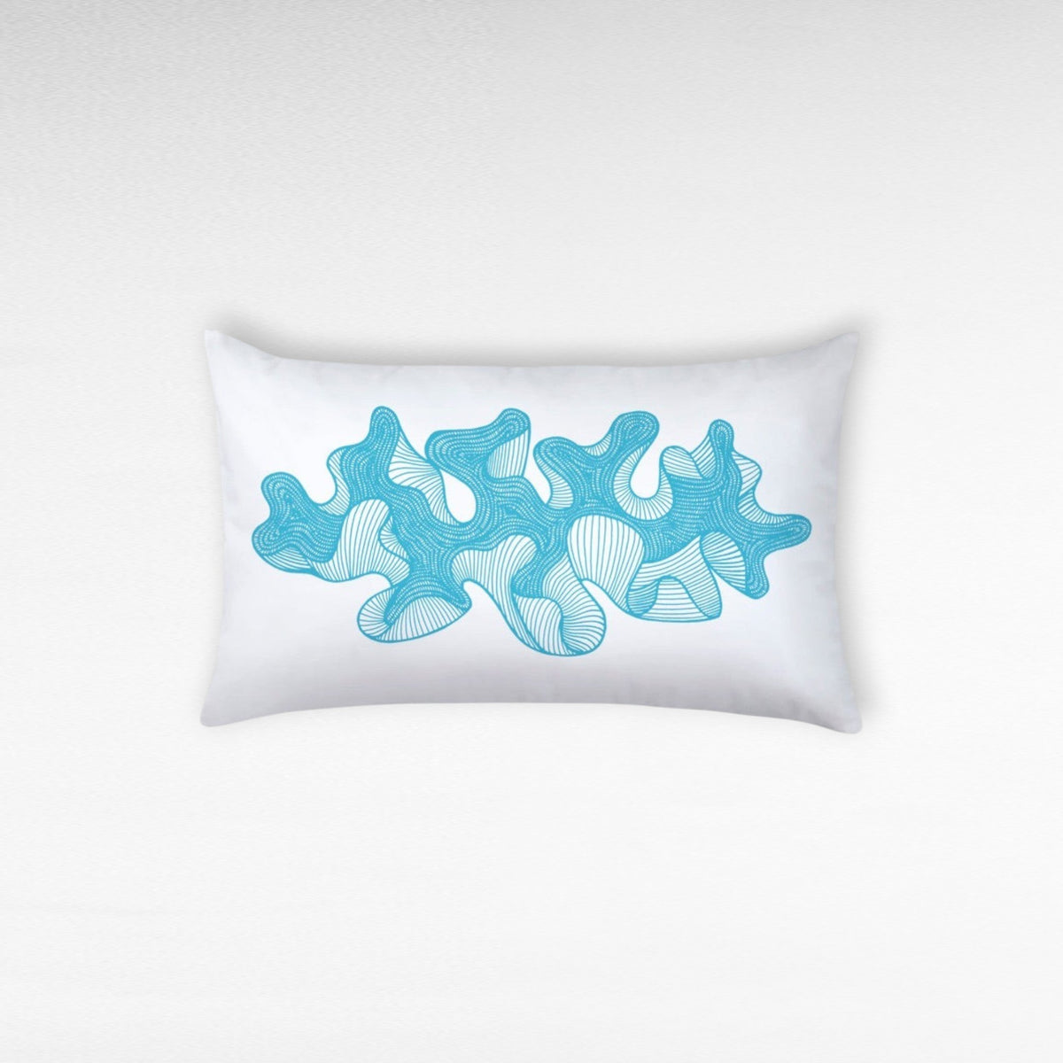 PILLOW ALCYONIIDAE TURQUOISE W75 |D50 CM