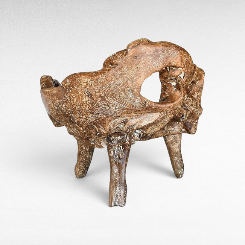 TEAK BENCH - Chora Mykonos