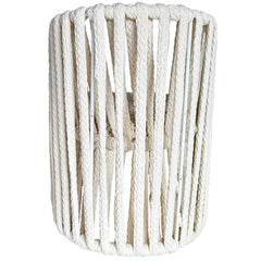 CHAIR ROPE OFF WHITE & TEAK WOOD - Chora Mykonos