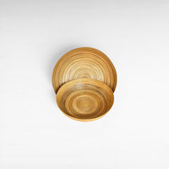 WOODEN BOWL SET OF 2 - Chora Barefoot Luxury Living