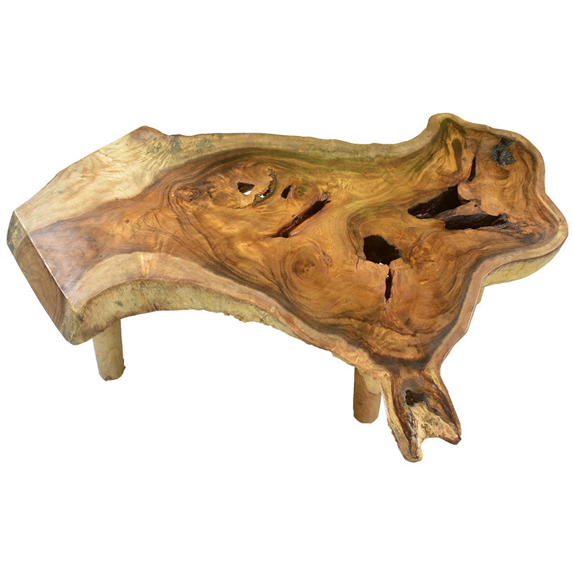 Suar Coffee Table – Elegant Natural Centerpiece