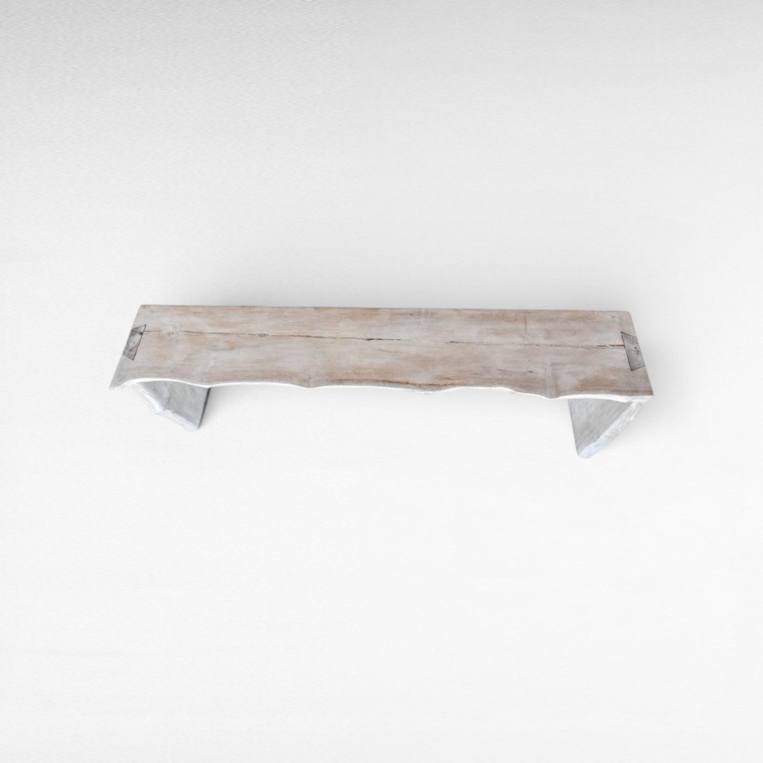 BLEACHED TEAK CONSOLE TABLE 240x45x85cm - Chora Mykonos
