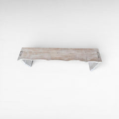 BLEACHED TEAK CONSOLE TABLE 240x45x85cm - Chora Mykonos