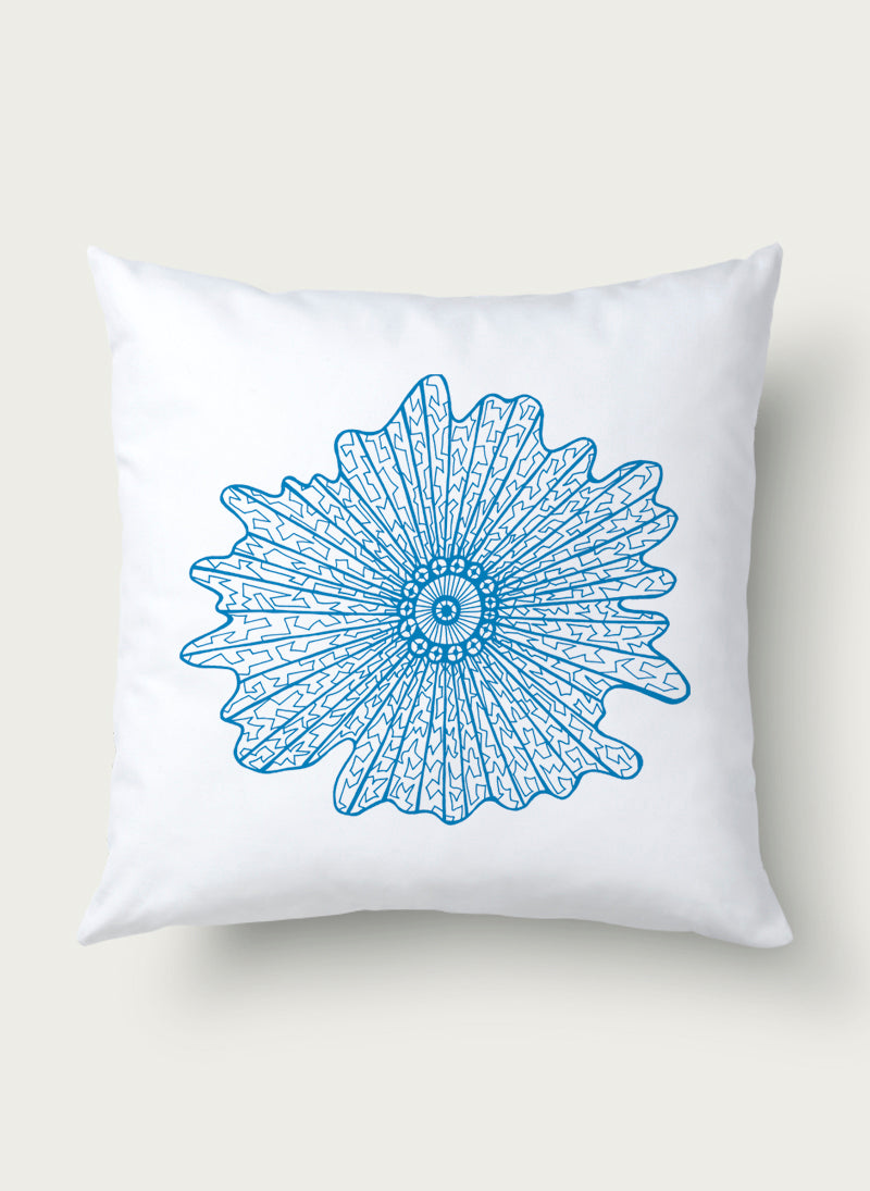 LEAF CORAL BLUE AZUR 60X60cm