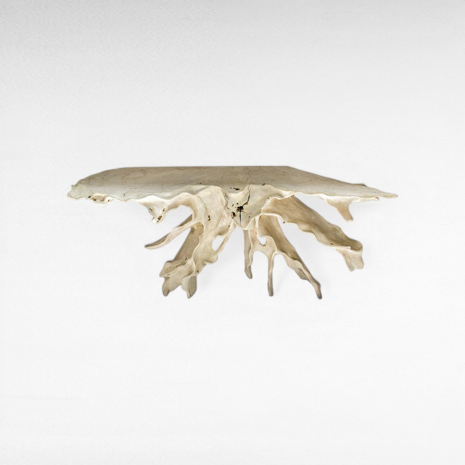 MAHOGANY WOOD BLEACHED COLOR W180 |D43 |H80 CM