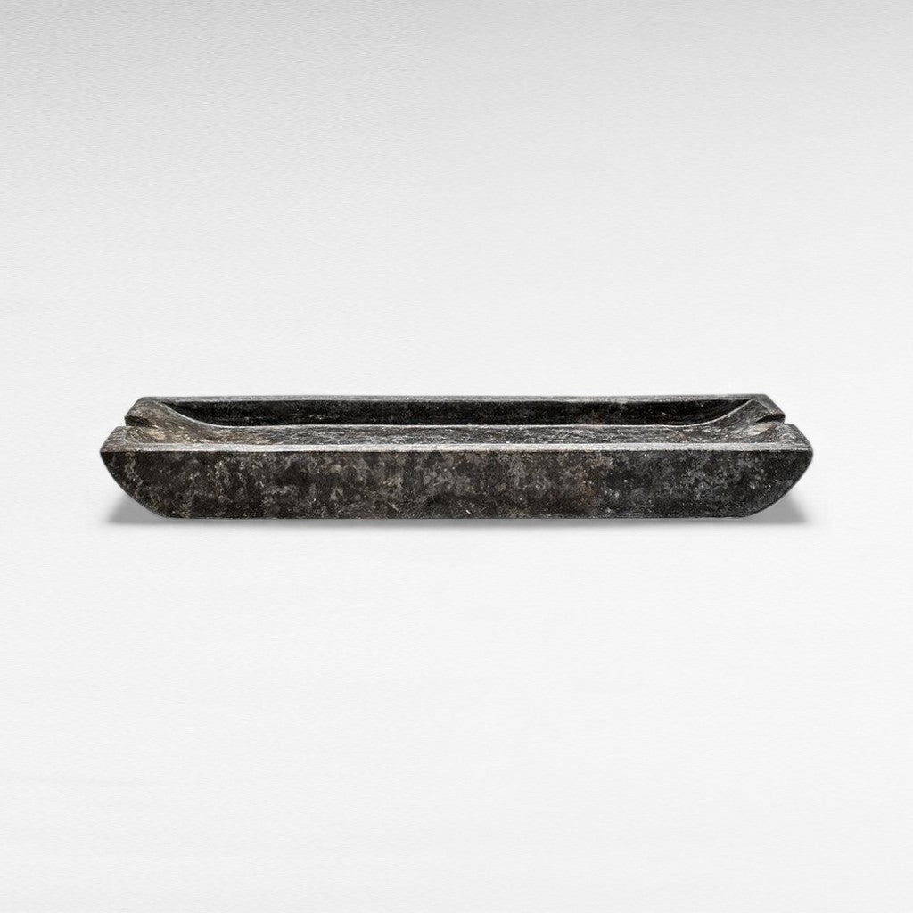 GREY MARBLE CIGAR ASHTREY
