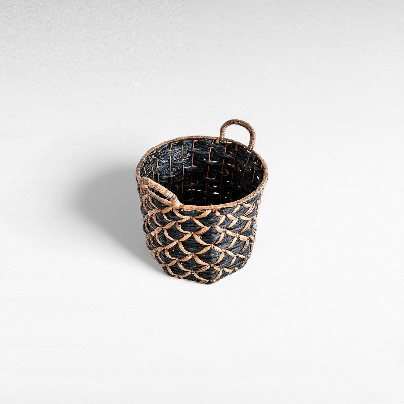 BASKET BANANA LEAF NATURAL 40x40x50cm