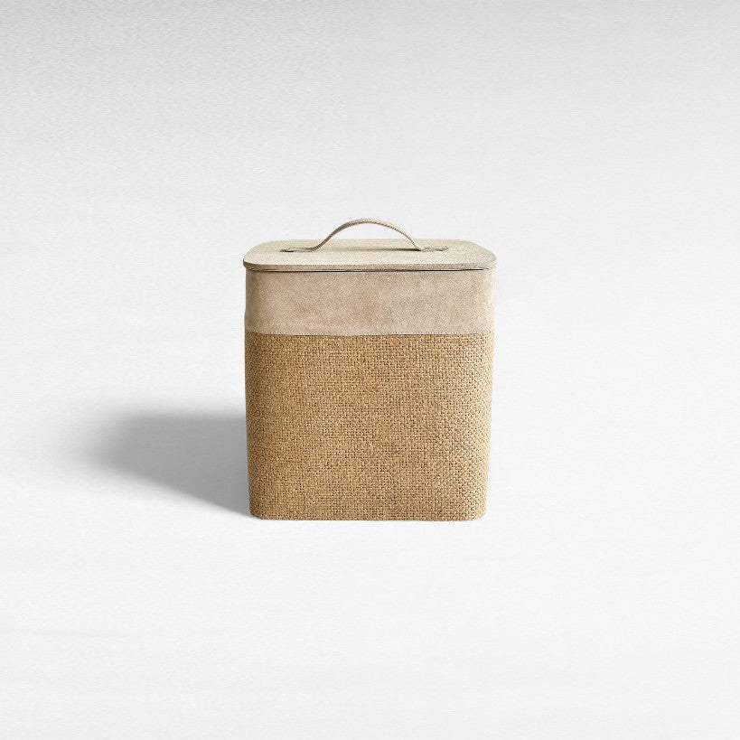BASKET WITH LID