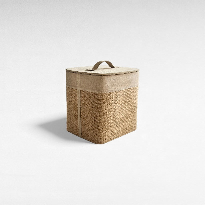 BASKET WITH LID
