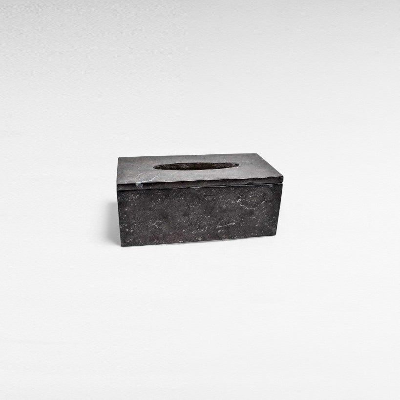 BATHROOM NAPKIN HOLDER MARBLE DARK GREY W25 |D12 |H10 CM