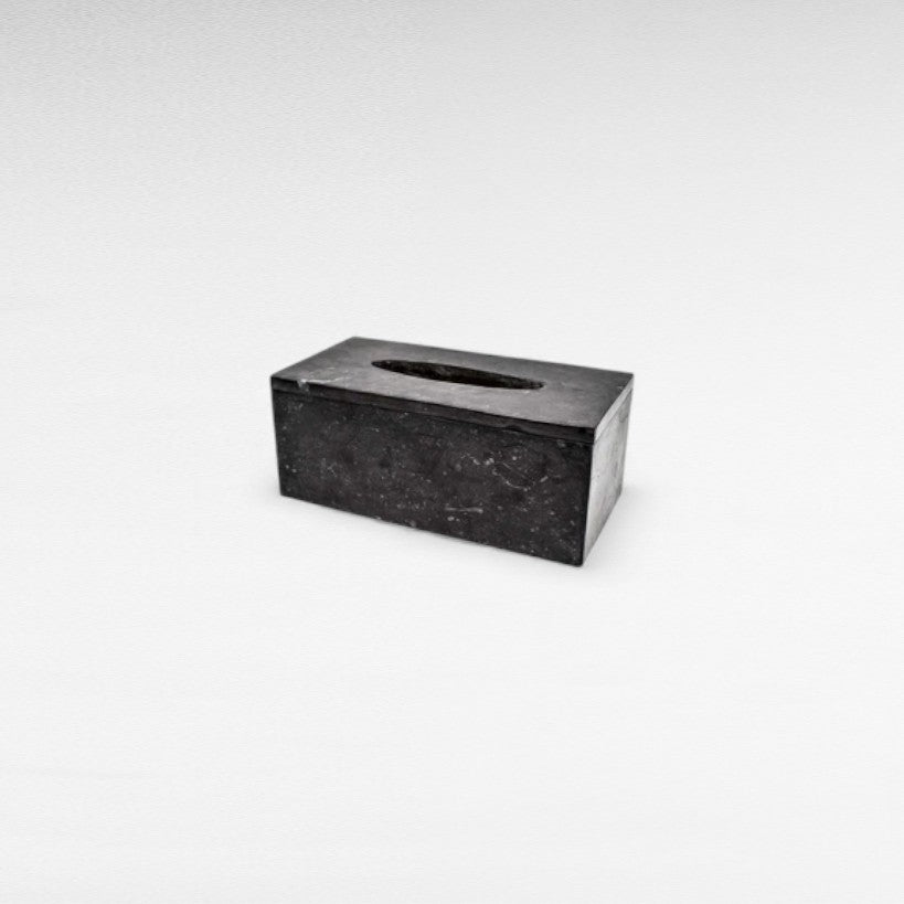 BATHROOM NAPKIN HOLDER MARBLE DARK GREY W25 |D12 |H10 CM
