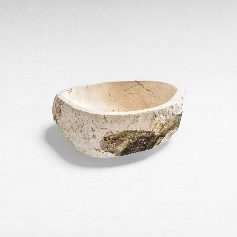 BATHROOM SINK STONE BEIGE W50 |D45 |H17 CM