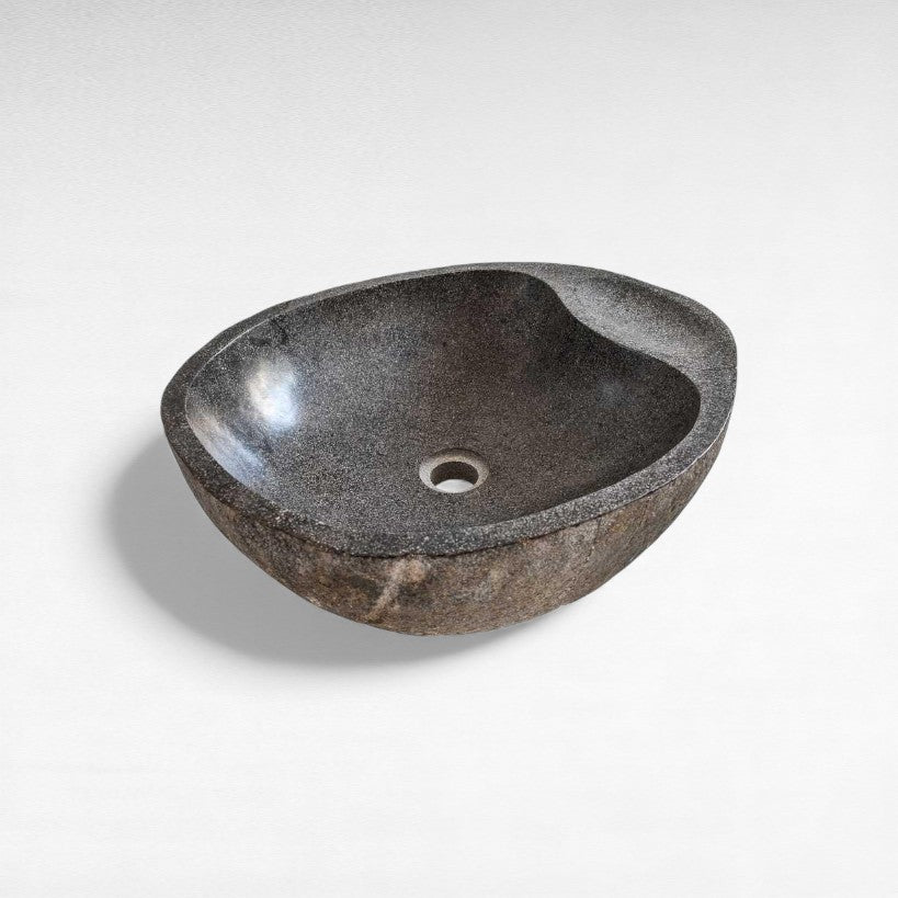 BATHROOM SINK STONE GREY  W53 |D45 |H15 CM