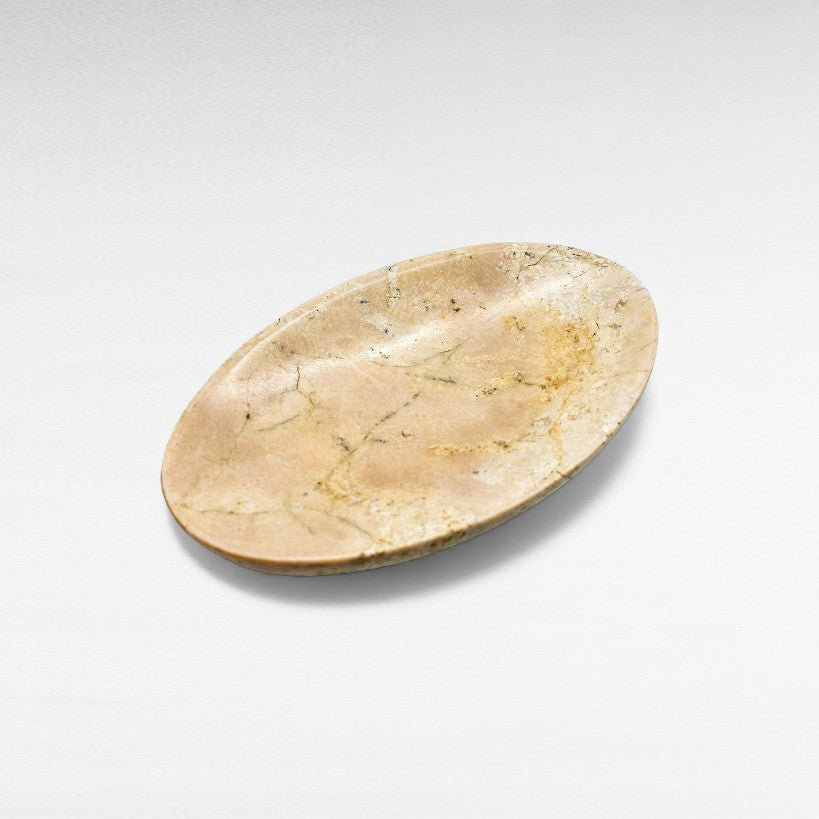 MARBLE SOAP DISH 16x10x3cm