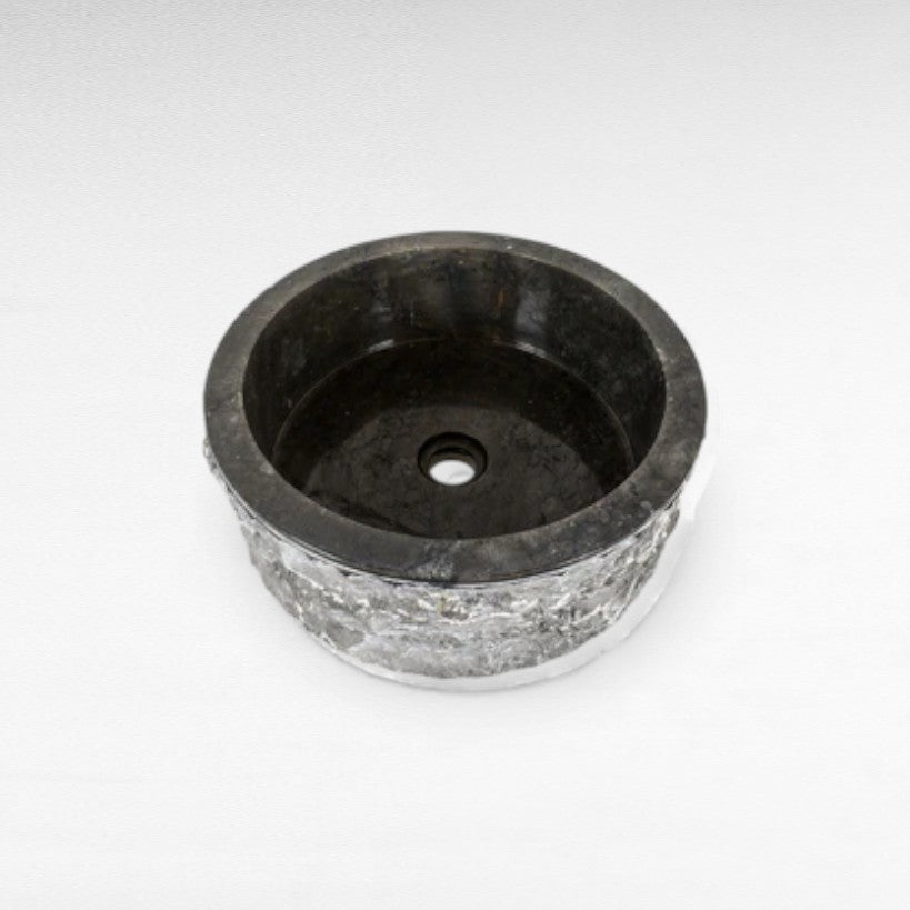 Sleek Black/Grey Bathroom Sink