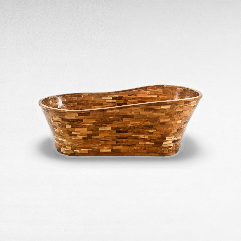 TEAK WOOD BATHTUB