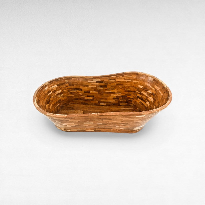 TEAK WOOD BATHTUB