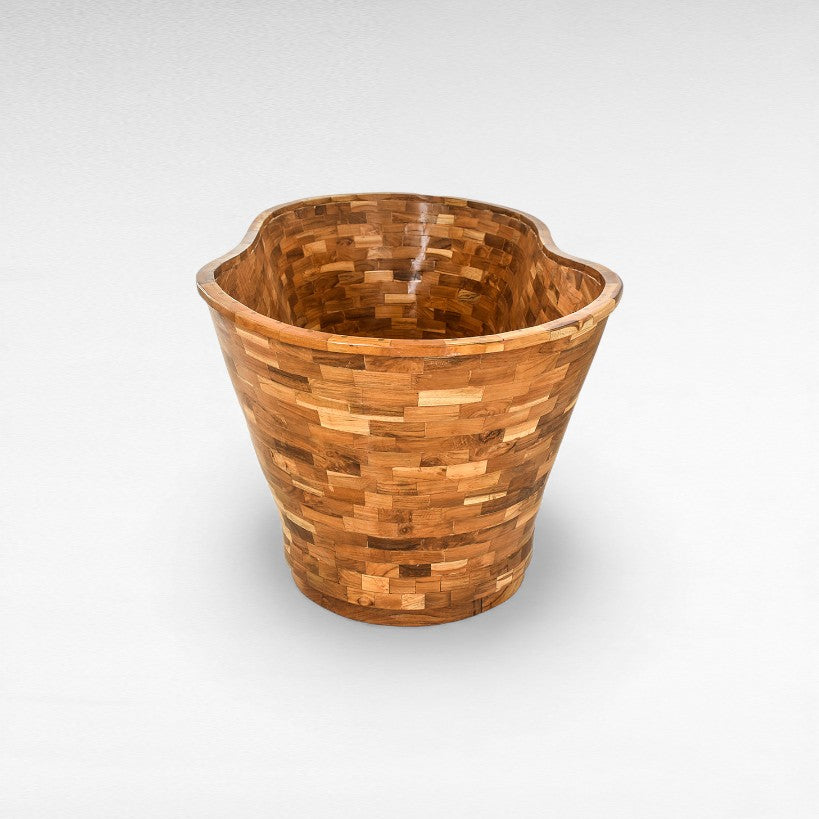 TEAK WOOD BATHTUB