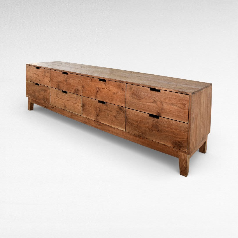 BUFFET - CABINET TEAK WOOD NATURAL W250 |D60 |H70 cm