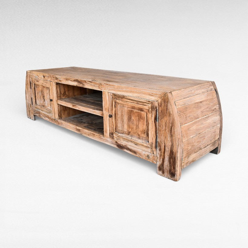 BUFFET CABINET TV TEAK WOOD NATURAL W180 |D55 |H50 CM