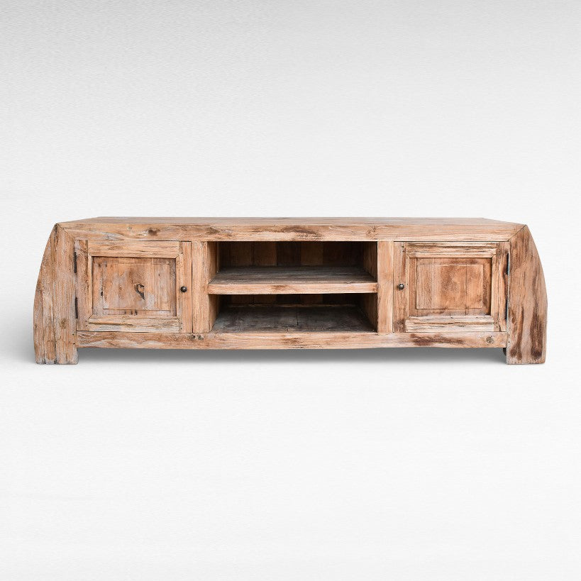 BUFFET CABINET TV TEAK WOOD NATURAL W180 |D55 |H50 CM