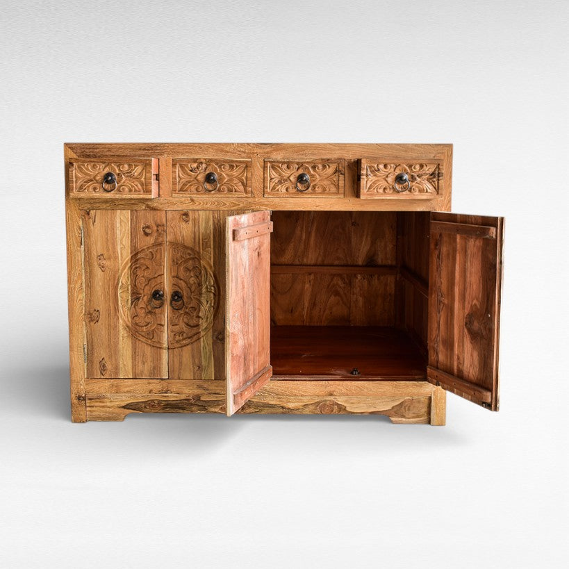 BUFFET CARVING W100 |D40 |H80 cm