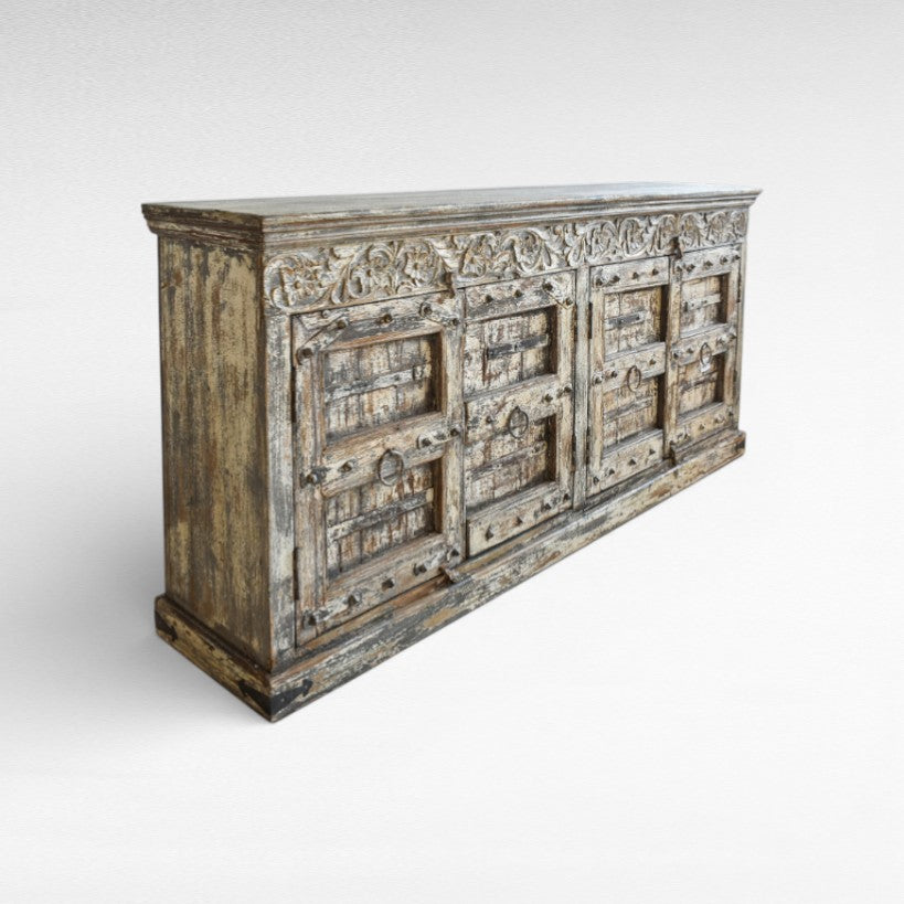 WOODEN BUFFET W215 |D42 |H100 cm