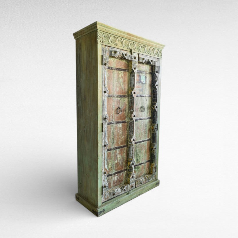 WOODEN CABINET W110 |D45 |H205 cm