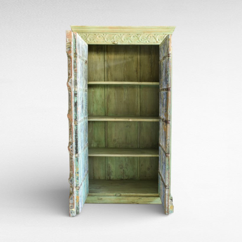 WOODEN CABINET W110 |D45 |H205 cm