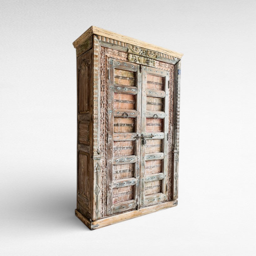 WOODEN CABINET W145 |D45 |H225 cm