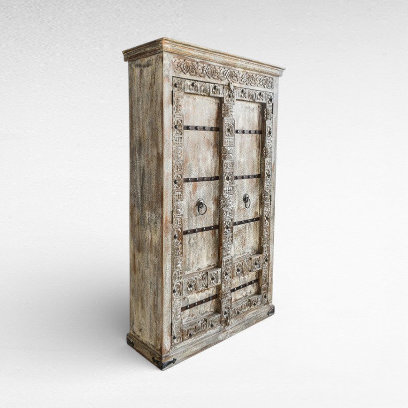 WOODEN BUFFET W130 |D45 |H220 cm