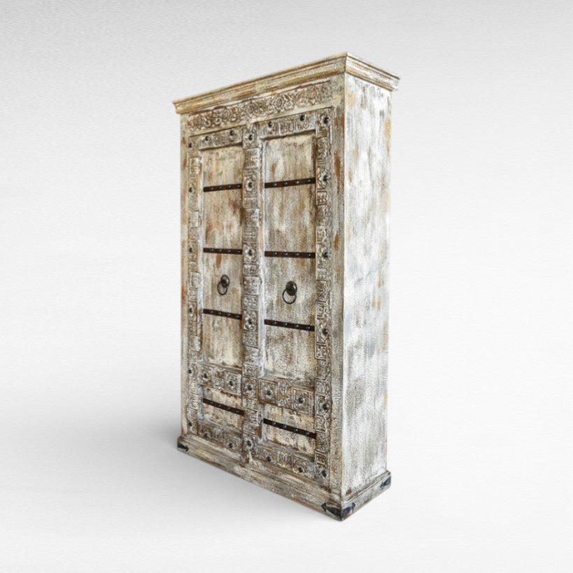 WOODEN BUFFET W130 |D45 |H220 cm