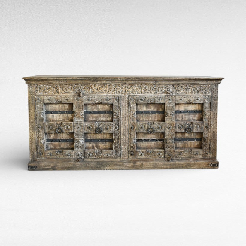 WOODEN BUFFET W210 |D40 |H100 cm