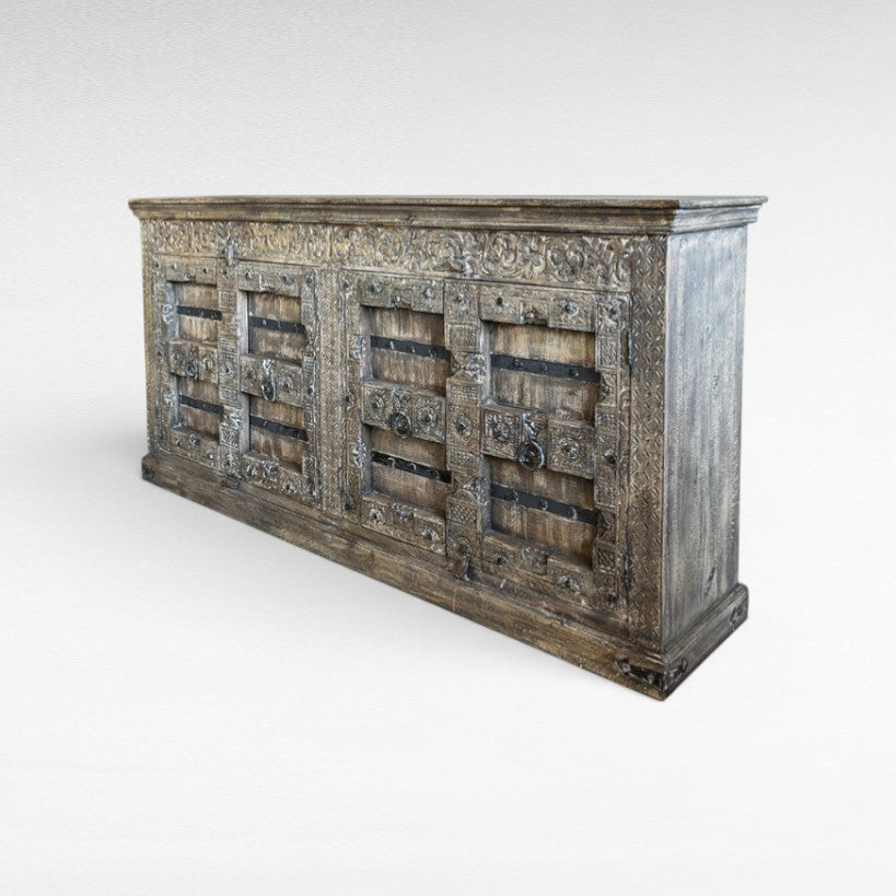 WOODEN BUFFET W210 |D40 |H100 cm