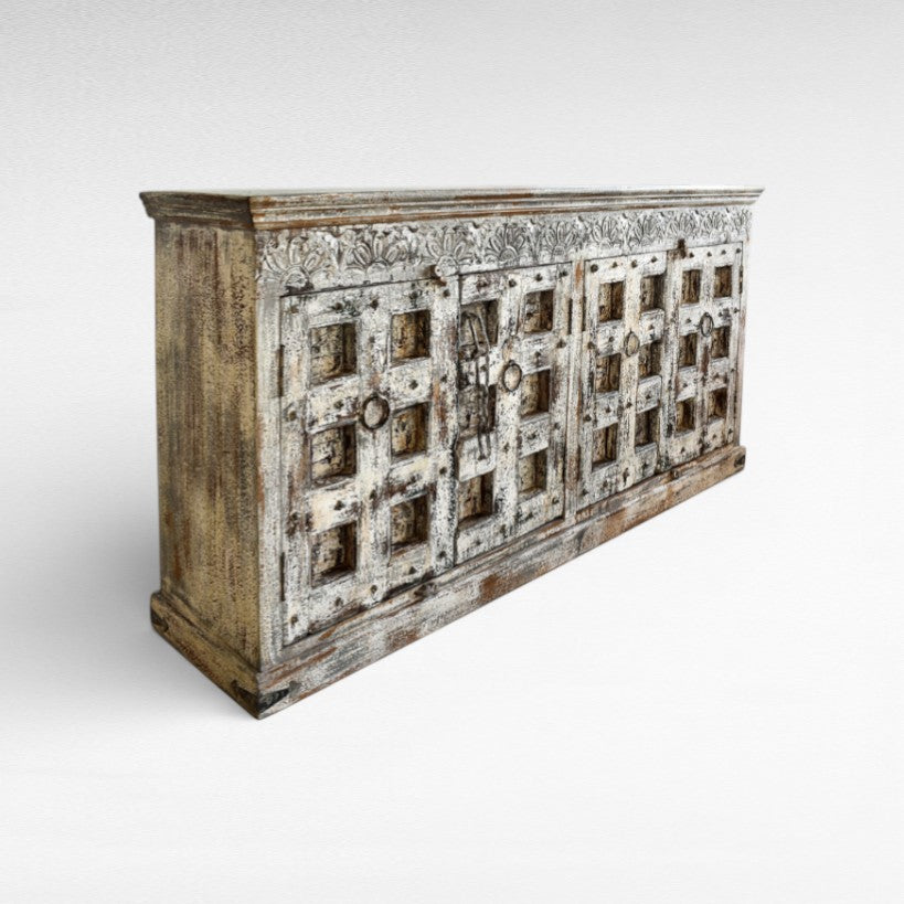 WOODEN BUFFET W217 |D50 |H109 cm