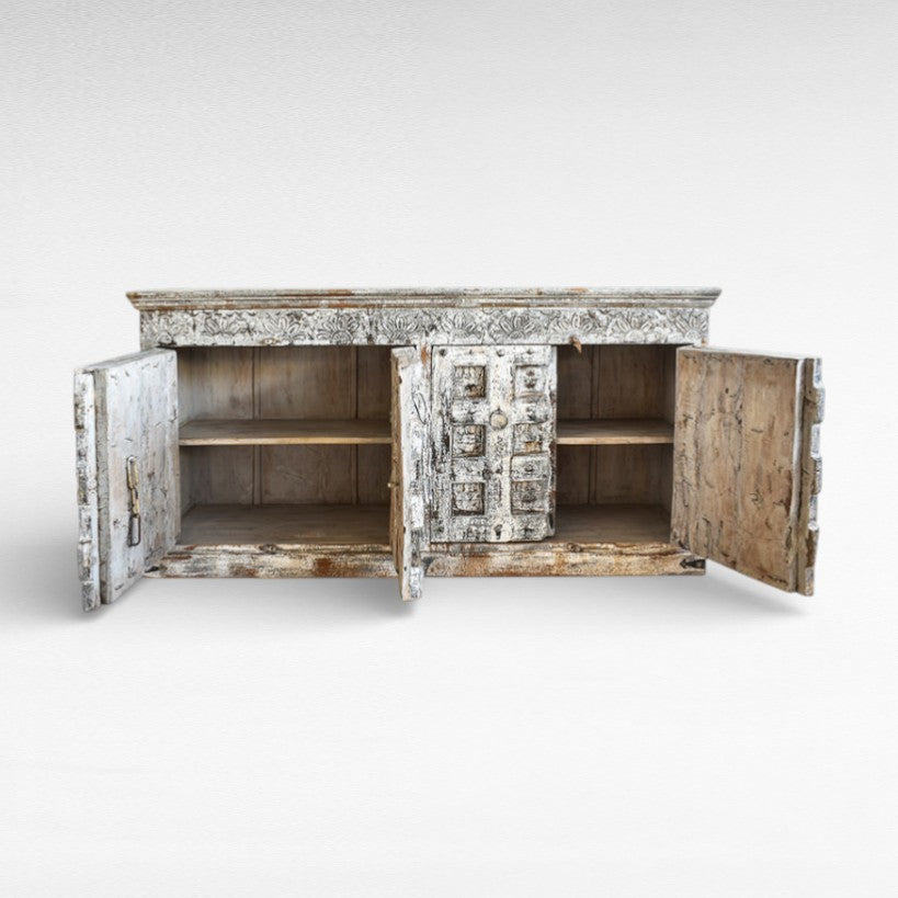 WOODEN BUFFET W217 |D50 |H109 cm