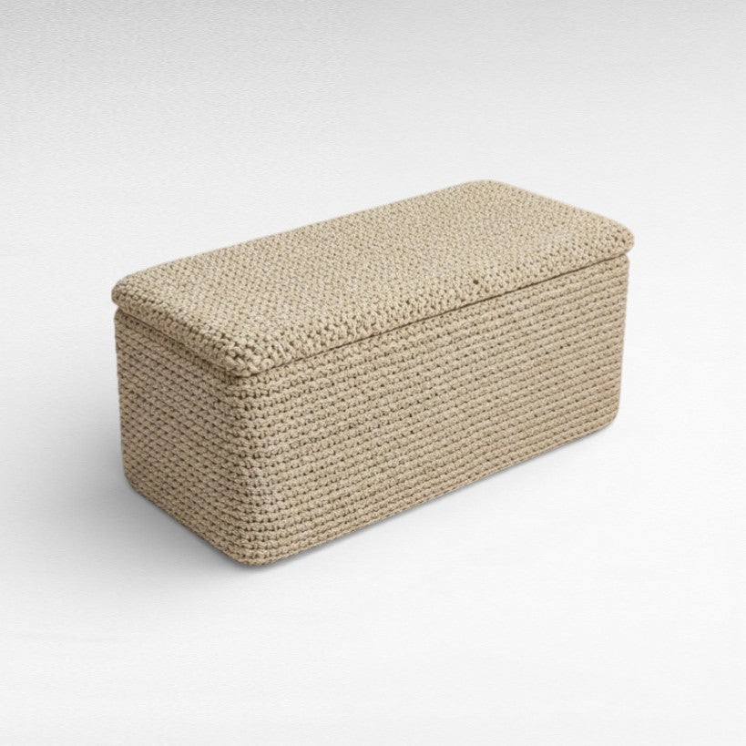 COTTON ROPE TOWEL CHEST W115 |D47 |H40 cm