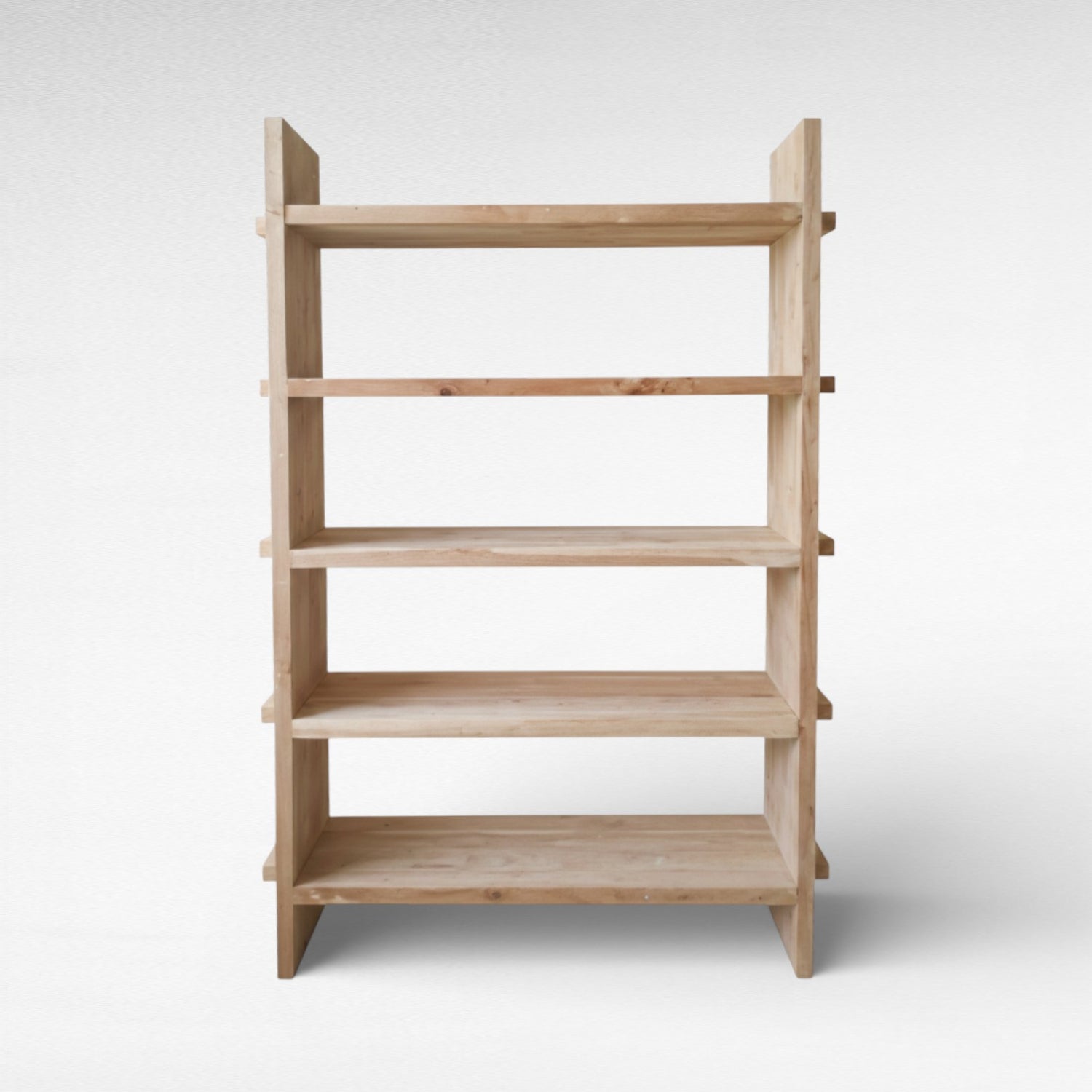 TEAK WOOD SHELVES W160 |D45 |H200 cm