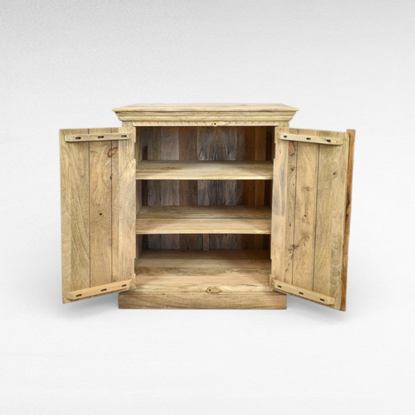 TEAK WOOD CABINET W90 |D40 |H100 cm
