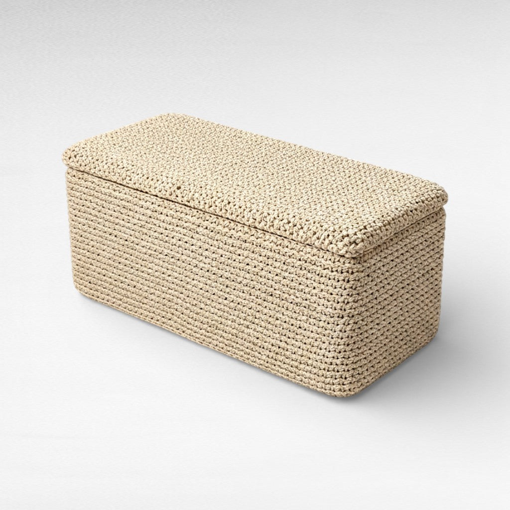 COTTON ROPE TOWEL CHEST W115 |D47 |H40 cm