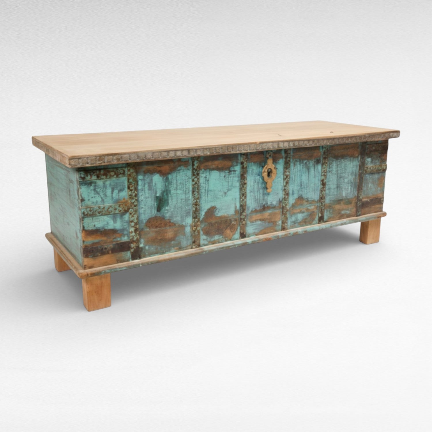 TEAK WOOD BUFFET W150 |D40 |H48 cm