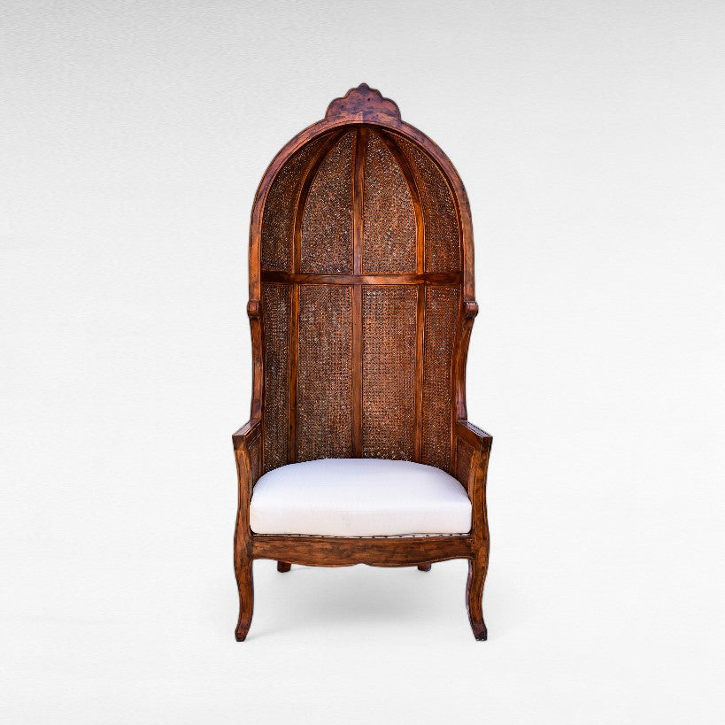 TEAK WOOD AND WOVEN CANE  W80 |D70 |H180 cm