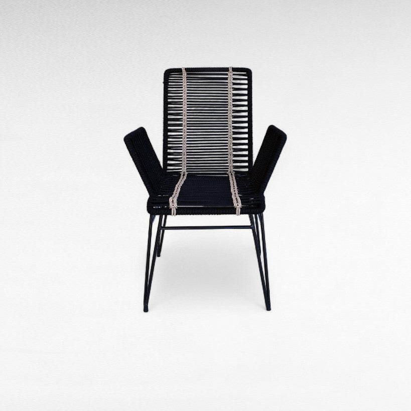 IRON FRAME DINING CHAIR WITH COTTON  W70 |D58 |H98 cm