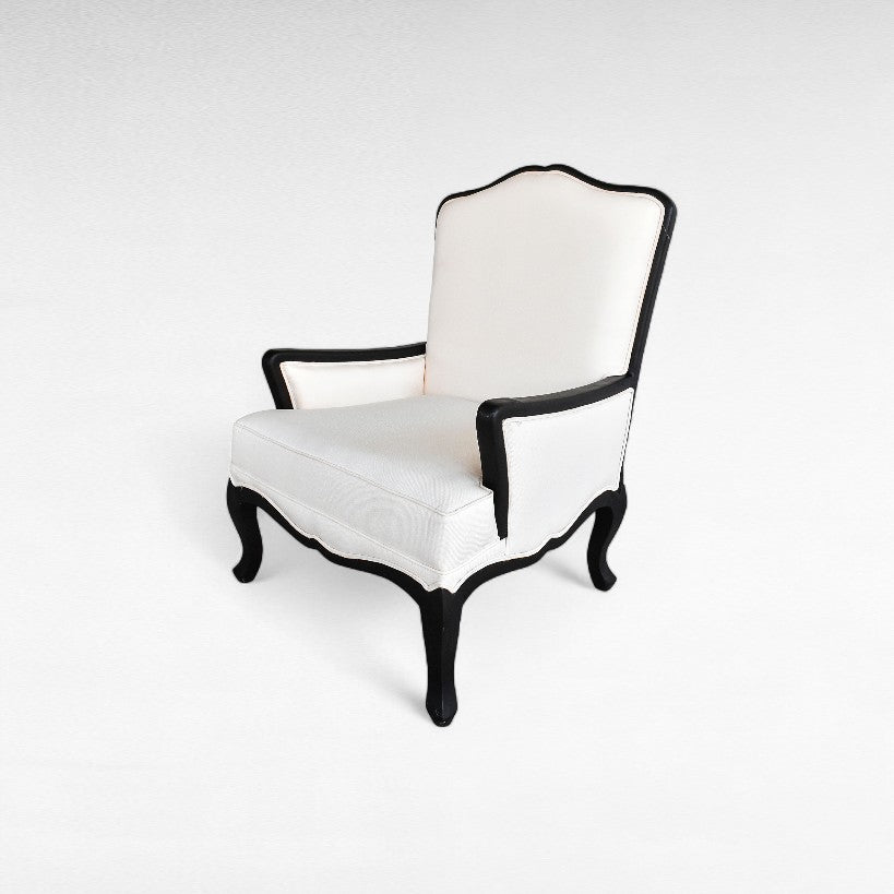 TEAK WOOD RELAX ARMCHAIR WITH UPHOLSTERY AND FOOTREST W72 |D70 |H103 cm